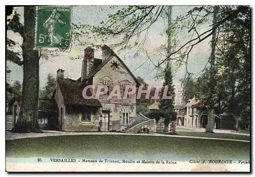 Cartes postales Versailles Hameau de Trianon Moulin et Maison de la Reine