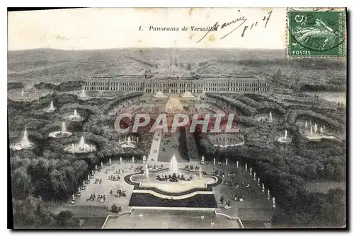 Cartes postales Panorama de Versailles