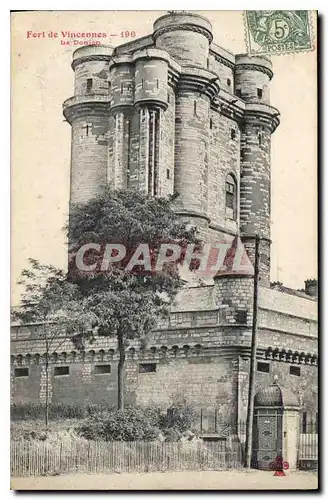 Ansichtskarte AK Fort de Vincennes Le Donjon