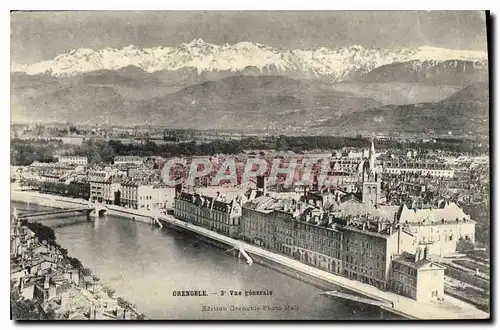 Cartes postales Grenoble Vue generale