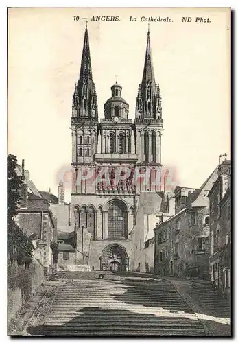 Cartes postales Angers La Cathedrale