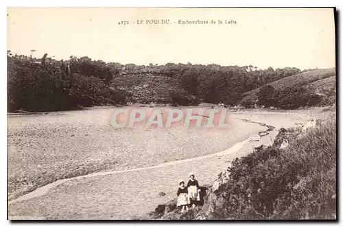 Cartes postales Le Pouldu Embouchere de la Laite