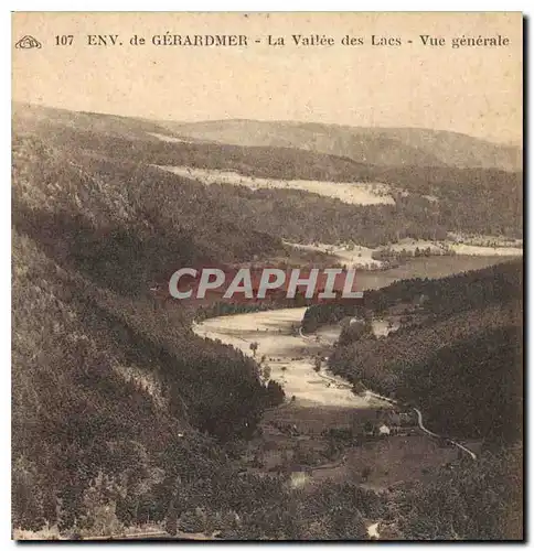 Cartes postales Env de Gerardmer La Valle des Laes Vue generale