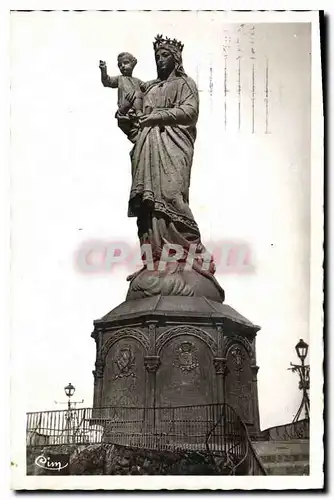 Ansichtskarte AK Le Puy Hte Loire Statue de Notre Dame de France