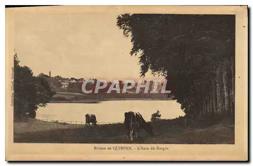 Cartes postales Riviere de Quimper L'Anse du Kergos