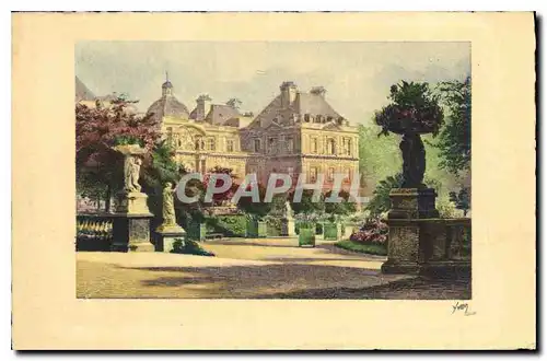 Cartes postales Paris Jardin de Luxembourg