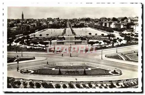 Ansichtskarte AK Limoges Hte V Vue generale sur les Jardins de la Gare