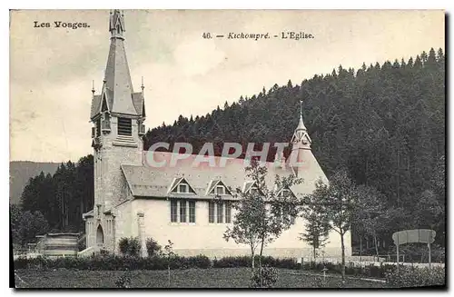 Cartes postales Les Vosges Kichompre L'Eglise