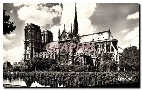 Cartes postales Paris Notre Dame et Rosace Sud