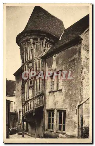 Ansichtskarte AK Chartres Eure et Loir L'Escalier de la Reine Berthe