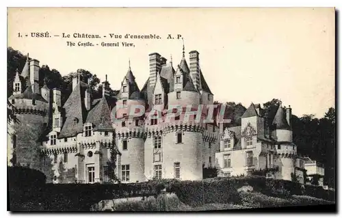 Cartes postales Usse Le Chateau Vue d'ensemble