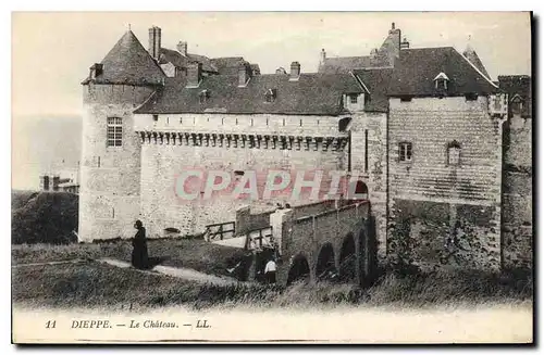 Cartes postales Dieppe Le Chateau