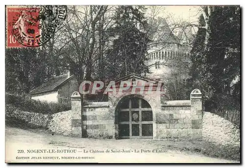 Cartes postales Nogent el Botrou Le Chateau de Saint Jean La Porte d'Entree