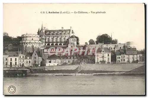 Ansichtskarte AK Amboise L et L Le Chateau Vue generale