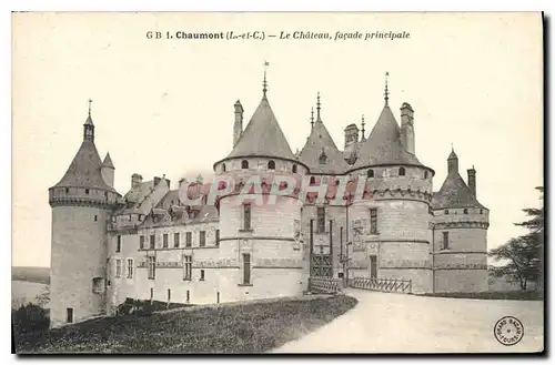 Cartes postales Chaumont L et C Le Chateau facade principale