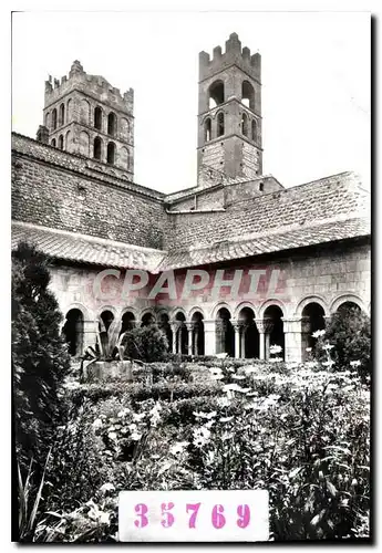 Cartes postales Elne PO Interieur du Cloitre du XII