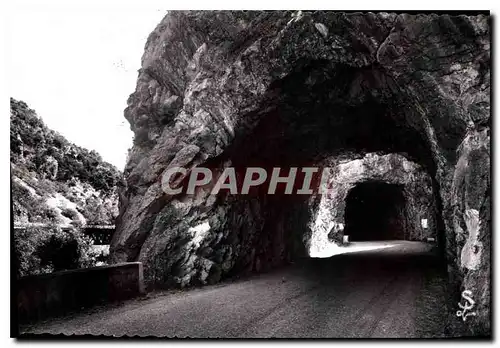 Ansichtskarte AK Defile de Pierre Lys Aude Les Deux Tunnels