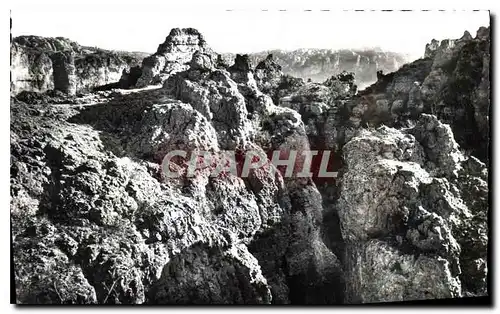 Cartes postales Environs de Lodeve Le Caylar Herault Les gorges de la Lergue