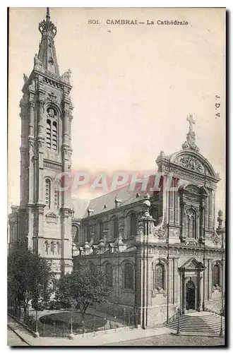 Cartes postales Cambrai La Cathedrale