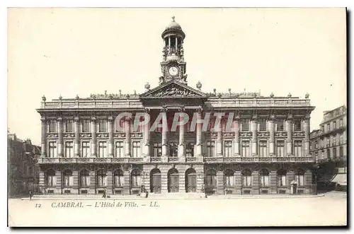Cartes postales Cambrai L'Hotel de Ville
