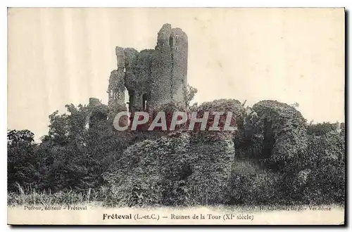 Cartes postales Freteval L et C Ruines de la Tour