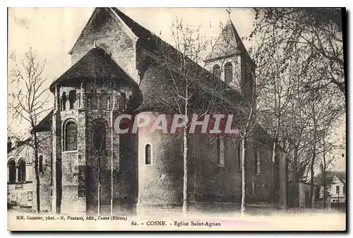 Cartes postales Cosne Eglise Saint Agnan