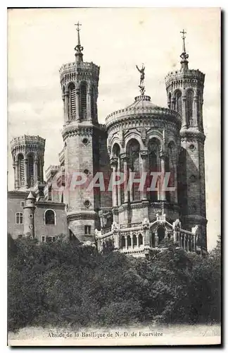 Ansichtskarte AK Abside de la Basilique de ND de la Fourviere Lyon