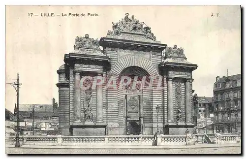 Cartes postales Lille La Porte de Paris
