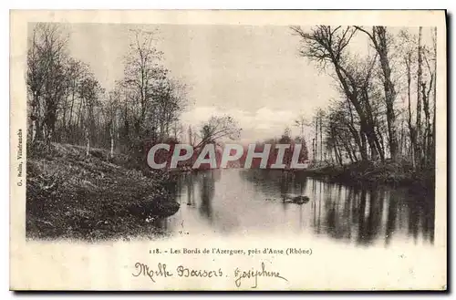 Cartes postales Les Bords de l'Azergues pres d'Anse Rhone