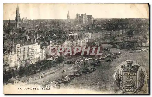 Cartes postales Nantes la Belle