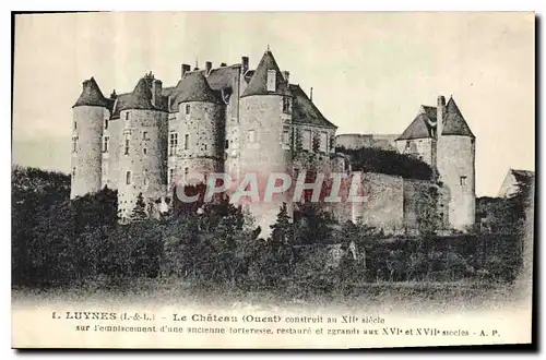 Ansichtskarte AK Luynes Le Chateau Ouest construit au XII siecle