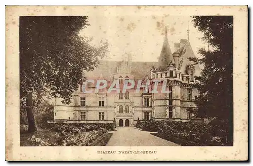 Cartes postales Chateau d'Azay le Rideau