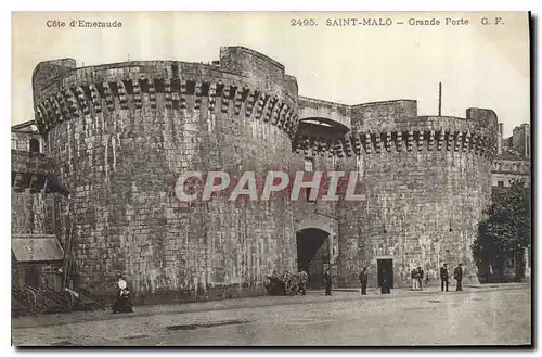 Cartes postales Saint Malo Grande Porte