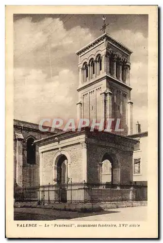 Cartes postales Valence Le Pendentif monument funeraire