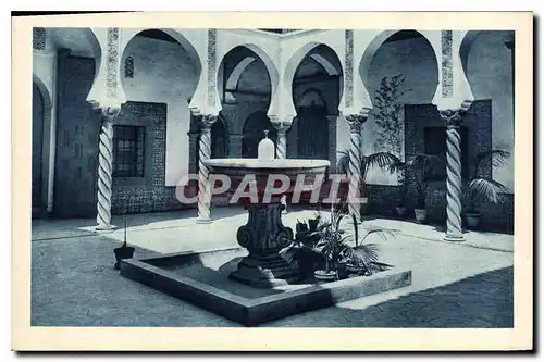 Ansichtskarte AK Alger Interieur de l'Archeveche