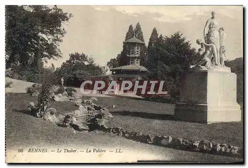 Cartes postales Rennes Le Thabor La Voliere