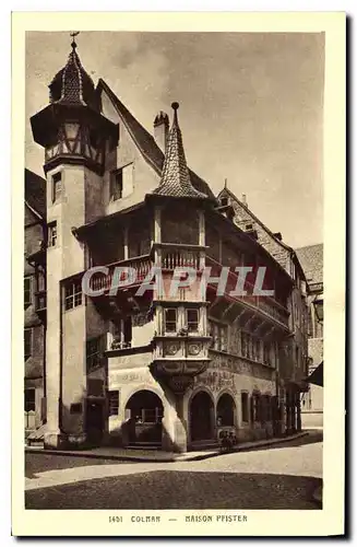 Cartes postales Colmar Maison Pfistere