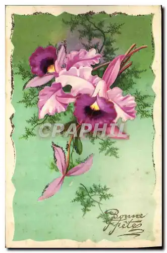 Cartes postales Bonne Fete Fleurs