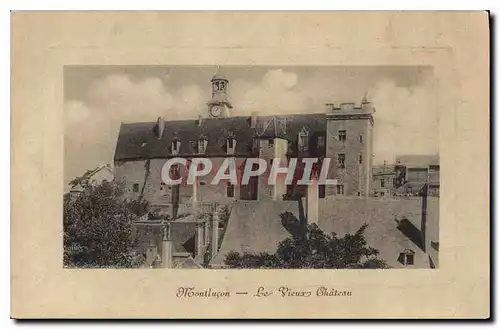 Cartes postales Montlucon Le Vieux Chateau