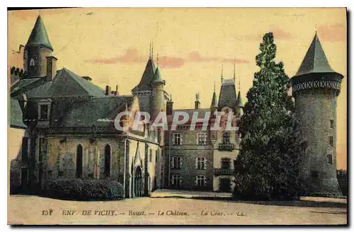 Ansichtskarte AK Env de Vichy Basset Le Chateau La Cour