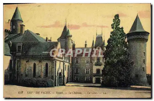 Cartes postales Env de Vichy Basset Le Chateau La Cour