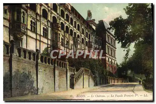 Cartes postales Blois Le Chateau La Facade Francois 1er