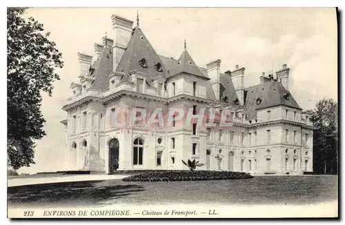 Ansichtskarte AK Environs de Compiegne Chateau de Francport