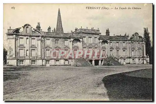 Ansichtskarte AK Versigny Oise La Facade du Chateau