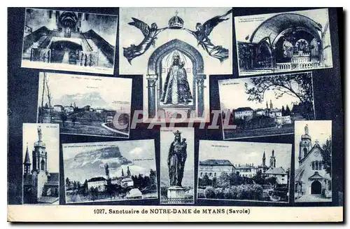 Cartes postales Sanctuaire de Notre Dame de Myans Savoie