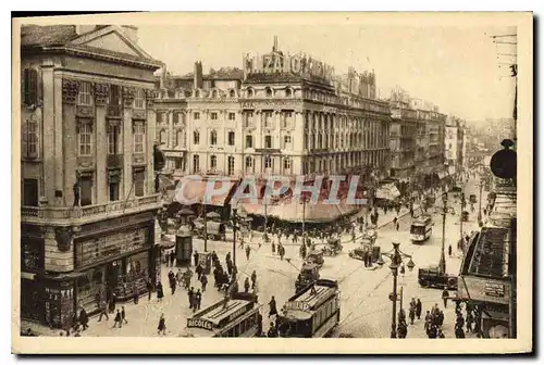 Cartes postales Marseille La Cannebiere