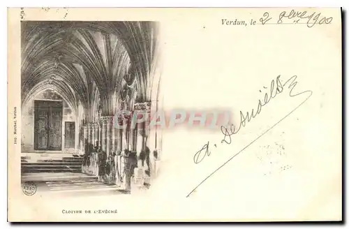 Cartes postales Verdun Cloitre de l'Eveche