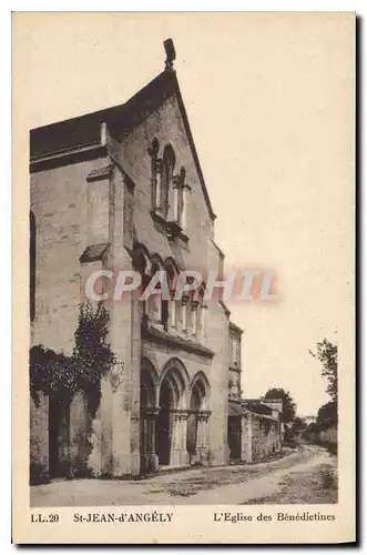 Cartes postales St Jean d'Angely L'Eglise des Benedictines