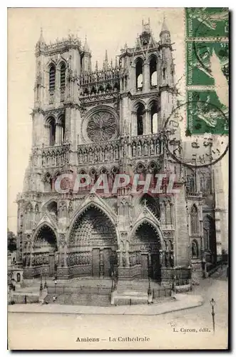Cartes postales Amiens La Cathedrale
