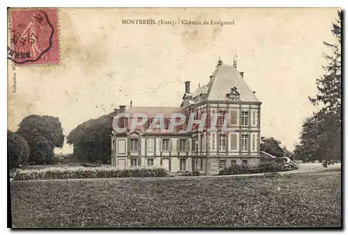 Cartes postales Montreuil Eure Chateau de Lusigneul